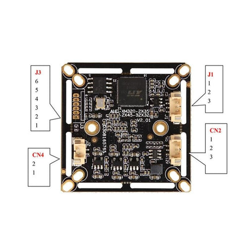 1 / 3. 6  CMOS senor 2 million AHD320+SC2045 analog monitoring hd motherboard AHD coaxial module AHD2045